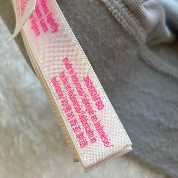 Victoria’s Secret PINK Wear Everywhere Bra 36DD Lightly Lined Gray Adjustable - Picture 7 of 8